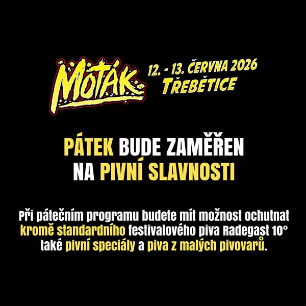 Pátek bude zaměřen na pivní slavnosti